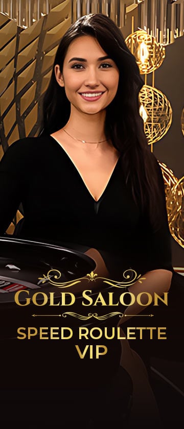 Gold Saloon VIP Speed Roulette